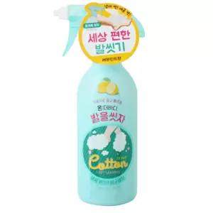 LG생활건강 온더바디 코튼풋 발을씻자 풋샴푸 레몬 510ml×3개 대용량