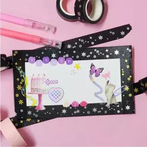금박 은박 눈송이 마스킹 테이프 다이어리 꾸미기 다꾸 용품 데코