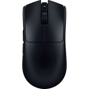 레이저 바이퍼 V3 프로 무선 E스포츠 게이밍 마우스: 대칭 - 54G 경량 8K 폴링 35K DPI 광학 센서 3세대 스위치 8개의 프로그래머블 버튼 95시간 배터리 블랙