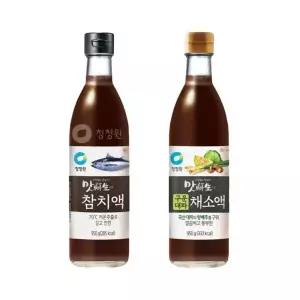 청정원 맛선생 참치액 950g 구운대파 채소액 950g 감칠맛 MNS
