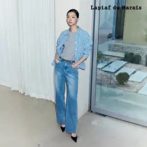 라삐아프 26SS 핀워시드 스트레이트 데님 1종벨트포함런칭 가격 69,900원