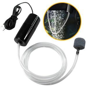 USB 미니  수족관 공기 펌프  돌 산소 침묵  에너지 효율적인 필터 낚시 탱크 액세서리