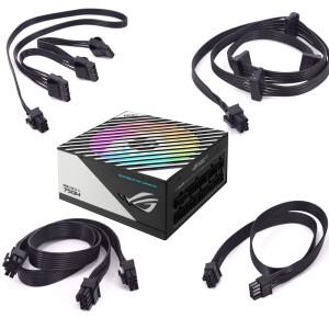 ASUS ROG LOKI SFX-L 1200w 850w SATA 케이블 4핀 IDE 몰렉스 파워 서플라이 GPU 카드 PCIe 8핀 6핀