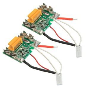 PCB 회로 모듈 보드 부품 18V 배터리 칩 교체 Makita BL1830 LXT400 2 개
