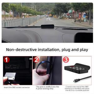 M3 자동 OBD2 GPS 헤드업 디스플레이 전자기기 HUD 프로젝터 디지털 속도계 액세서리 전 차량용