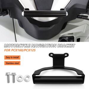 PCX브라켓 PCX160 PCX125 PCX 125 160 오토바이 휴대폰 신형 거치대 GPS 스마트폰 내비게이션 브라켓