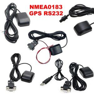 GPS수신기 35V 직렬 RS232 안테나 WAAS NMEA 해양 0183 DB9 110HZ용 QZSS 프로토콜 GPS NMEA0183 버스 9600BPS 수신기