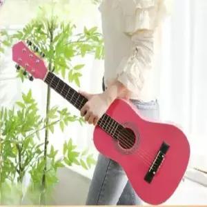 Loog 여행용 Pro 루그 초보자용 나무 30인치 통기타