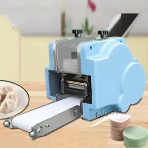 만두 포장지 기계 전기 자동 Wonton Wrappers Maker 롤 반죽 프레스 상업용 9cm 110/220v