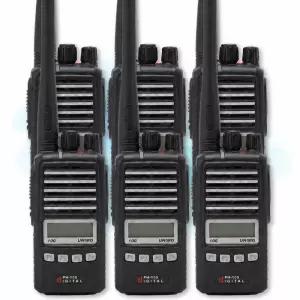 유니모 DPH-100 DPH100 고성능 디지털 업무용 무전기 6대 세트 