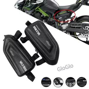 Z900 Z650 Z800 Z1000 Z400 Z1000SX Z900RS Z250 Z300 모험 오토바이 수정 사이드 백 방수 삼각형 하드