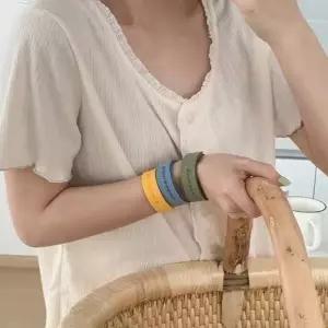 가족 캠핑 산책용 모기 향기팔찌 천연오일 야외활동 썸머밴드 퇴치