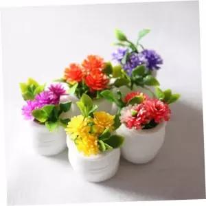 꽃화분 (보리별) 납골당조화 미니화분 꾸미기 5p 1세트