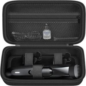 다시 한 번 하드 EVA 케이스 for MANSCAPED Wahl MANSPOT 수염 트리머 메쉬 포켓 휴대용 손잡이 정리된