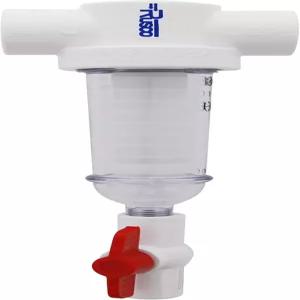 Rusco 1-60-F 1 60 메쉬 스핀 다운 침전물 물 필터 나사산 PVC 입구/출구