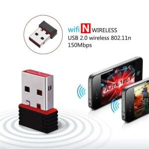 블랙박스동글이 파이용 RTL8188 150MBPS 무선 동글 카드 USB 와이파이 PC 윈도우용 어댑터 데스크탑 노트북 네트워크