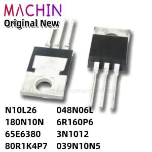 1pcs IPPN10L26 180N10N 65E6380 80R1K4P7 048N06L 6R160P6 3N1012 039N10N5 TO-220 MOS FET