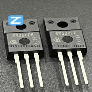1-10PCS IPA60R380E6 TO-220F 600V 10.6A N 채널 전력 MOSFET  원본