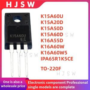 10PCS K15A60U K15A20D K16A55D K16A60W IPA65R1K5CE TO220F