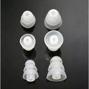 Shure E3C E3G E4C E5C 이어폰 형 커버 헤드셋 이어 패드 버드 실리콘 헤드폰 케이스 쿠션 2pcs/1pair 용