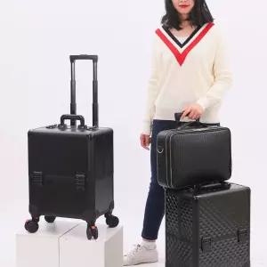 전문가용 화장 메이크업 뷰티 툴박스 수납 캐리어