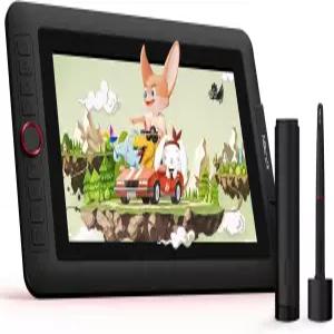 화면 펜이 있는 XPPen Artist12 Pro 11.6 드로잉 태블릿 틸트 기능 배터리 프리 스타일러스 및 8개의