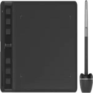 HUION 드로잉 태블릿 인스피로이 2 스크롤 휠 핫키 6개 배터리 프리 스타일러스 디자인 쓰기 PC Mac 및