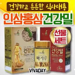 건강밀 인삼과 선물세트 1호 홍삼 건강밀 인삼과 선물세트 1호 인삼과 선물세트 1호 홍삼