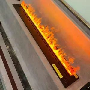 벽난로가습기 불멍 불꽃 모닥불 가습기 무드등 매립형 3mm 스마트AI 1200mm