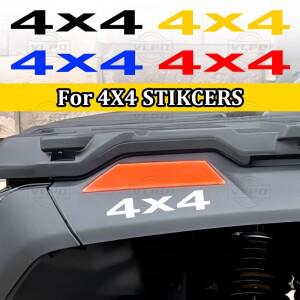4x4 오프로드 스티커 방수 데칼 CFMoto 450 625 Polaris Sportsman 570 500 Can Am Outlander 1000용
