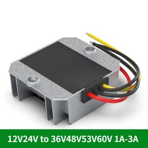 12V24V ~ 36V48V53V60V 1A-3A 전압 안정화 및 부스트 모듈 변압기 12V 53V 인버터 전력 변환기