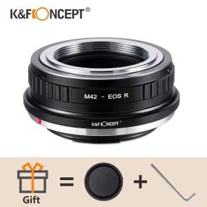 K&F 콘셉트 어댑터 M42 스크류 마운트 렌즈용 캐논 EOS RF 카메라 R RP R10 R3 R5 R6 MARK2 R7 R8