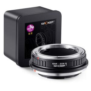 K&F Concept AR to EOS R 렌즈 어댑터 (코니카 마운트 캐논 RP R3 R5 R6 R6II R7 R8 R10 카메라에 장착)