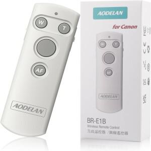 캐논 EOS R100 M6II 77D 800D G5XII G7XIII SX70HS V10 용 흰색 무선 셔터 릴리즈 리모컨 BR-E1 교체