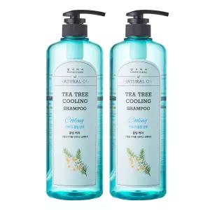 허벌 티트리 쿨링 샴푸 1000ml 2개