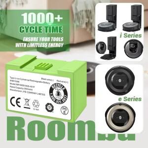 iRobot Roomba e 및 i 시리즈 i7+ e5 7150 i3 i4 액세서리 14.4V용 5000mAh 배터리 교체