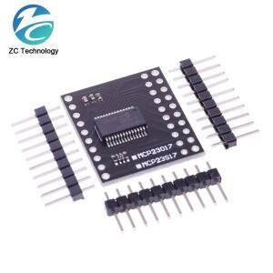 MCP23017-E/SS IIC I2C SPI MCP23S17 양방향 16 비트 I/O 확장기 핀 아두이노 직렬 인터페이스 모듈 10Mhz