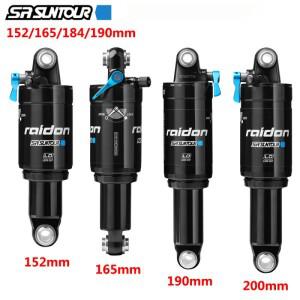 25  SR SUNTOUR 자전거 후방 충격 흡수 장치 MTB 산악 에어 리어 쇼크 152/165/184/190mm XC 쿠션