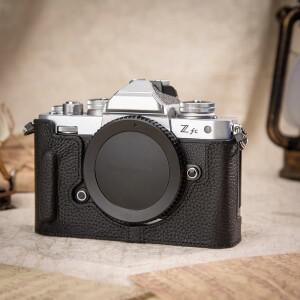 Nikon ZFC 케이스 카메라 가방 커버 용 하프 수제 호환  가죽  액세서리