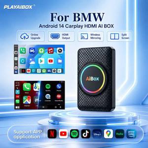 카플레이 네비게이션 carplay PLAYAIBOX 안드로이드 TV 박스 HDMI 출력 안드로이드 14 무선 CarPlay 어댑터 안드로이드 오토 지원 유튜브 넷플릭스 IPTV BMW용