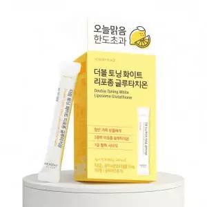 헬시플레이스 더블 토닝 화이트 리포좀 글루타치온 30포 (1개월분)
