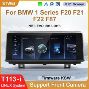 카플레이 네비게이션 carplay STWEI 2026 신제품 8.8인치 리눅스 시스템 BMW 호환 호환 1 시리즈 2 시리즈 F20 F21 F87 M1 M2 NBT EVO 무선 CarPlay 안드로이드 오토 지원