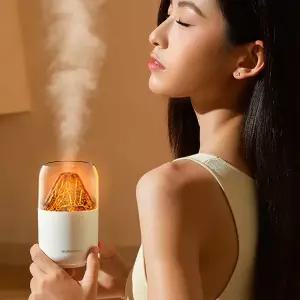 볼케이노 USB 무드등 가습기 250ml 휴대용 소형가습기