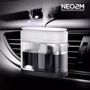 NEO2M 무드등 미니 초음파 무선 차량용 가습기 HP958 가습기 휴대용 미니 사무실 캠핑용 차량용