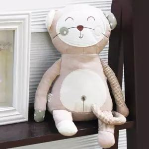 플로우마켓 오가닉아일랜드 몽키 인형 32CM 동물애착인형
