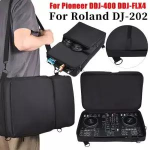 파이오니어 DDJ400 DDJFLX4 휴대용 DJ 턴테이블용 플레이어 케이스 숄더 스트랩이 있는 가방