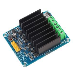 1pc 모터 컨트롤러 DC5-12V 0A-30A 듀얼 채널 H 브리지 드라이버 보드 모듈