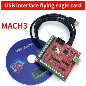 MACH3 CNC USB 100Khz 브레이크아웃 보드 4축 인터페이스 드라이버 모션 컨트롤러 입력