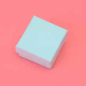 민트블루 주얼리 케이스 주얼리케이스 쥬얼리상자 귀걸이케이스 5cmX5cm