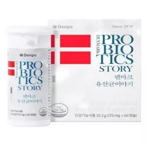 덴마크유산균이야기 2개월분 60캡슐 1박스 엘지지 공유 탁 LGG 유산균(LC)